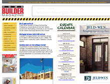 Tablet Screenshot of homebuildercanada.com